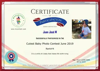 Certificate Preview