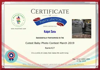 Certificate Preview