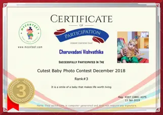 Certificate Preview