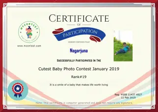 Certificate Preview
