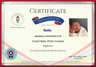 Certificate Preview