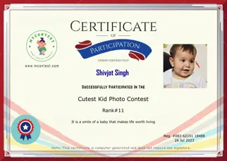 Certificate Preview